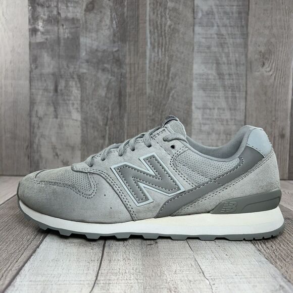 New Balance 696 Women's Classic Sneakers Running Shoes Suede Gray Size 6.5 B - Picture 7 of 13